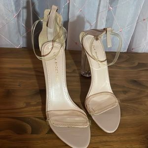 Clear women’s shoes